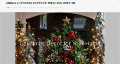 Desktop Screenshot of boxwoodchristmastrees.com